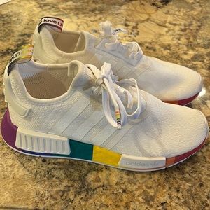 Adidas NMD R1 Pride Sneakers size 5.5 mens equivalent to women’s size 7